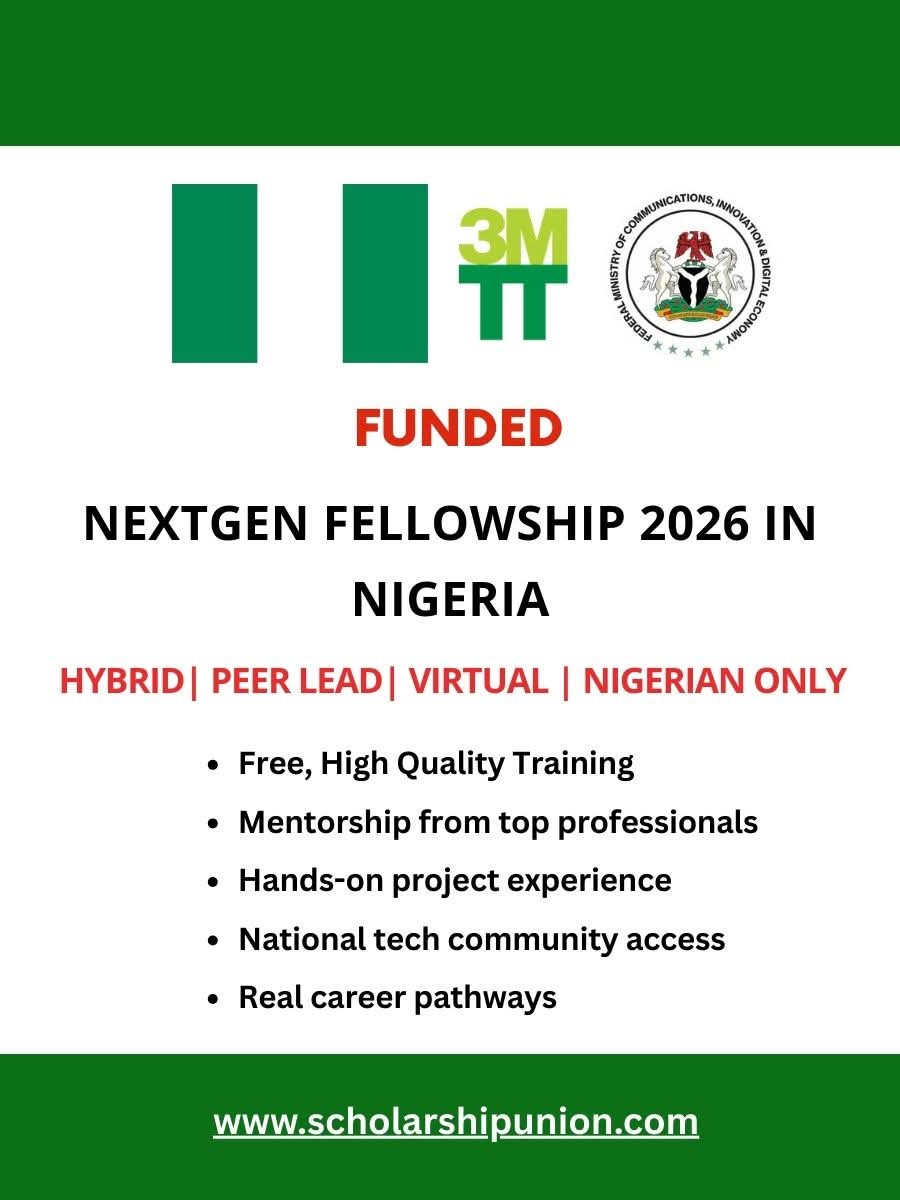 NextGen Fellowship 2026 in Nigeria