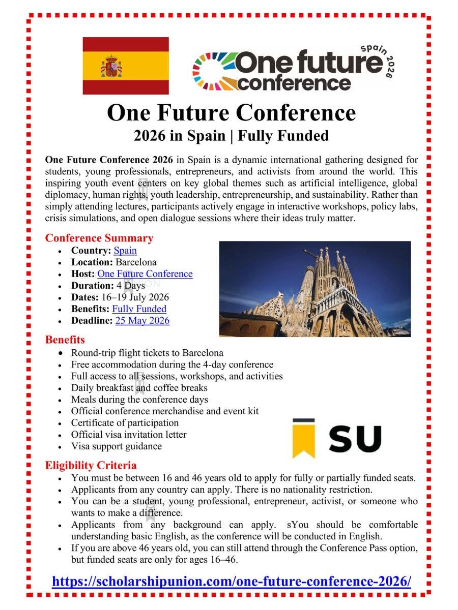 One Future Conference 2026 in Spain