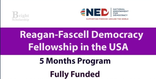Reagan Fascell Democracy Fellowship 2026 in USA