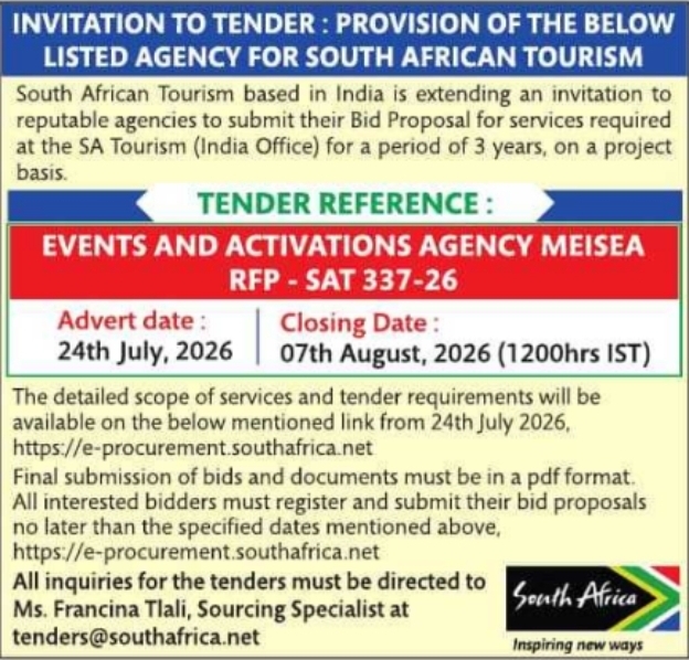 Request for Proposal: Events and Activations Agency Hiring