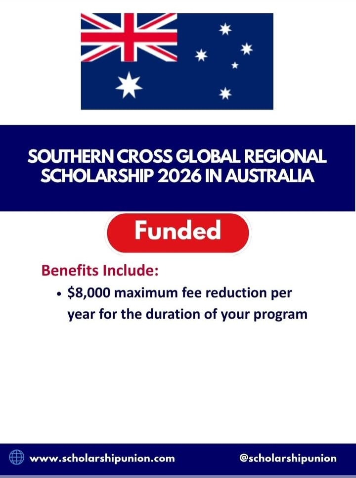 Southern Cross Global Regional Scholarship 2026 in Australia