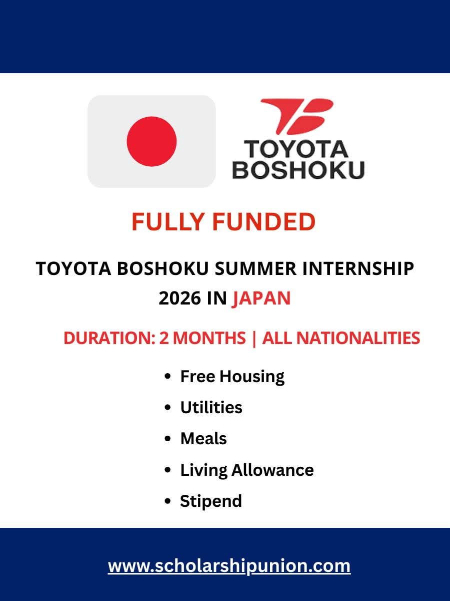 Toyota Boshoku Summer Internship 2026 In Japan