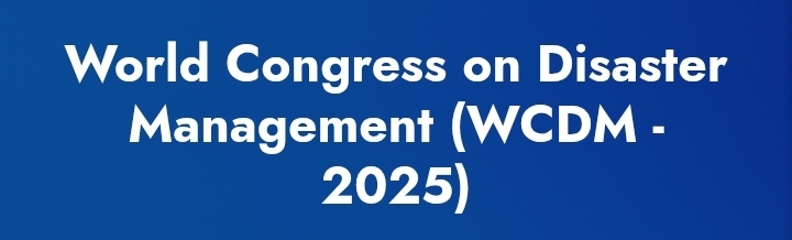 World Congress on Disaster Management (WCDM) In Adana, Türkiye