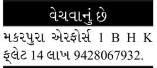 🏠 1 BHK Flat for Sale