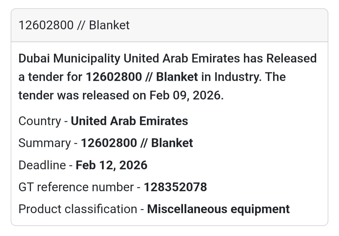🧺 12602800 – Blanket tender