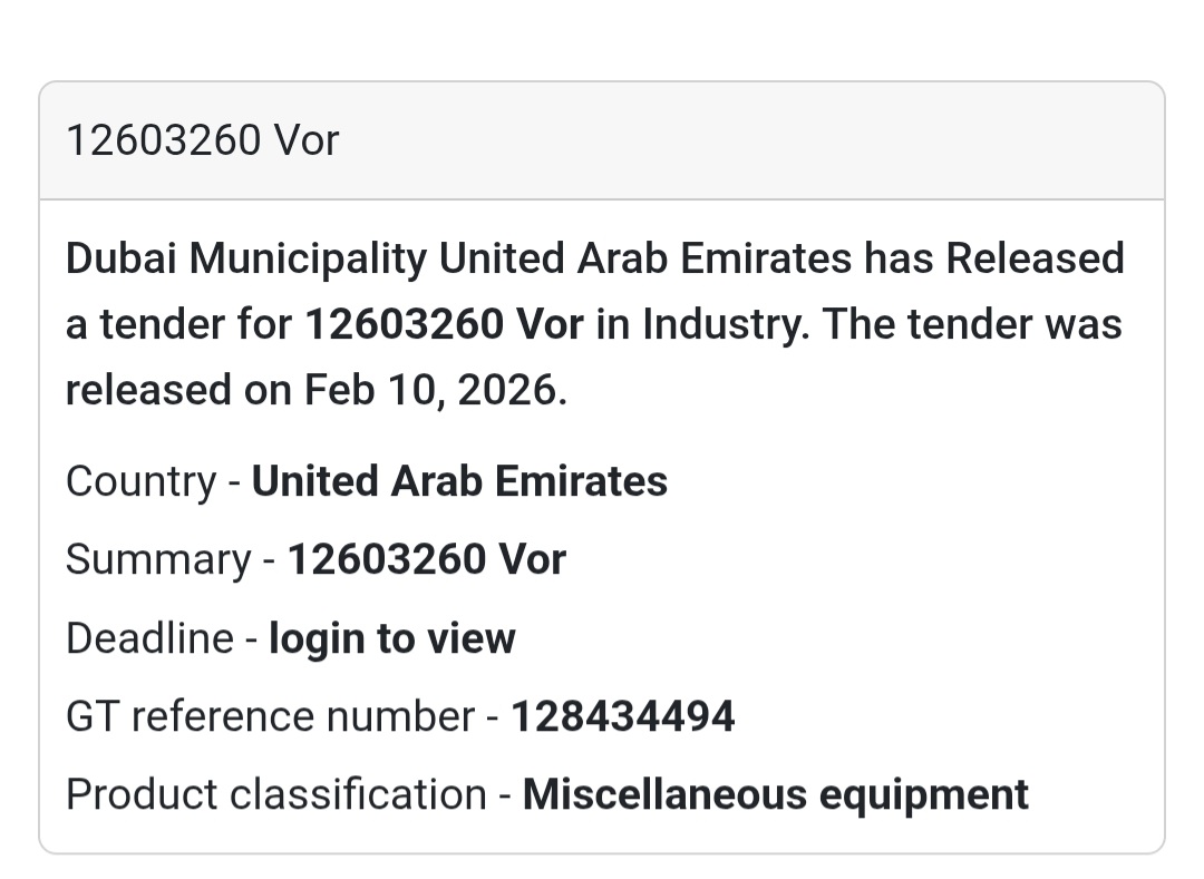 🔧 12603260 – Vor