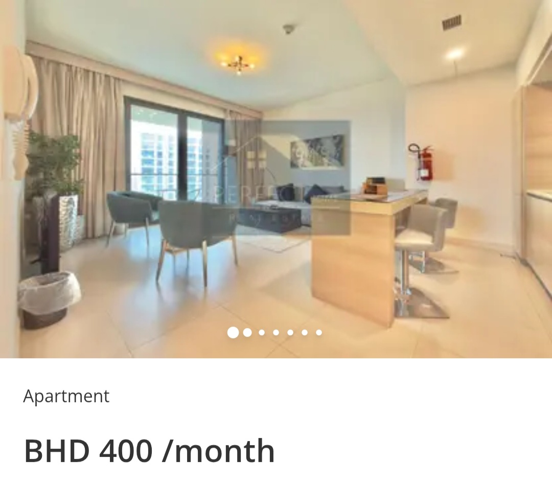 🌊 1BHK | Sea View | High Floor | Seef