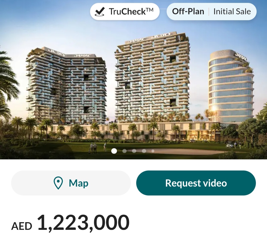 ⛳ 1BR Golf View | DAMAC District – DAMAC Hills