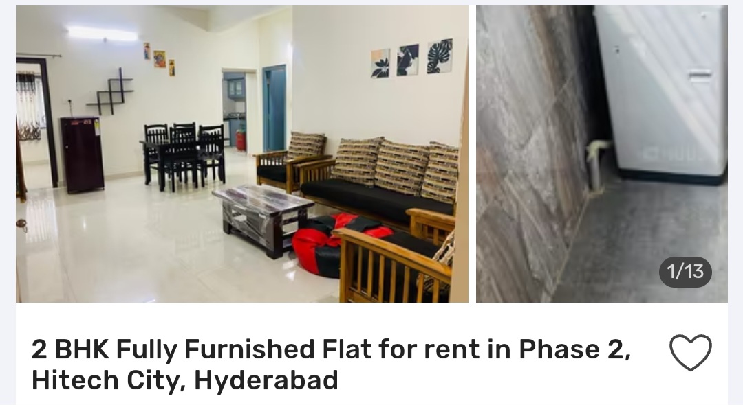 🌆 2 BHK in Hitech City Phase 2 – Prime Spot