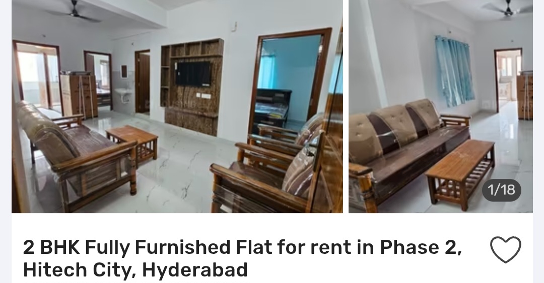 🏢 2 BHK in Hitech City Phase 2