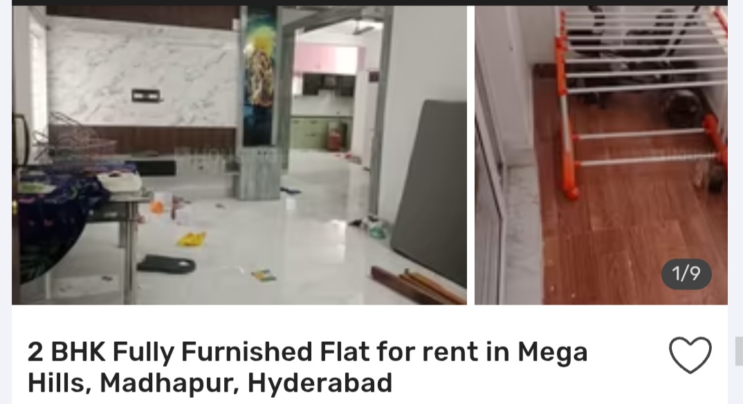 🌟 2 BHK in Mega Hills, Madhapur