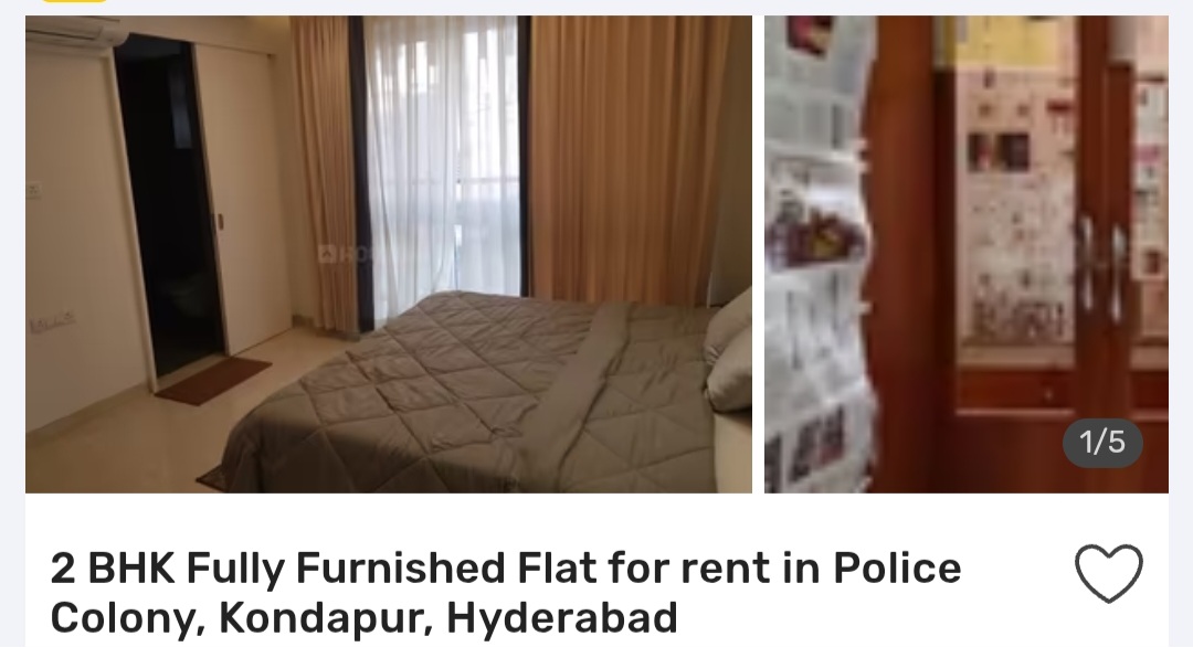 🏡 2 BHK in Police Colony, Kondapur