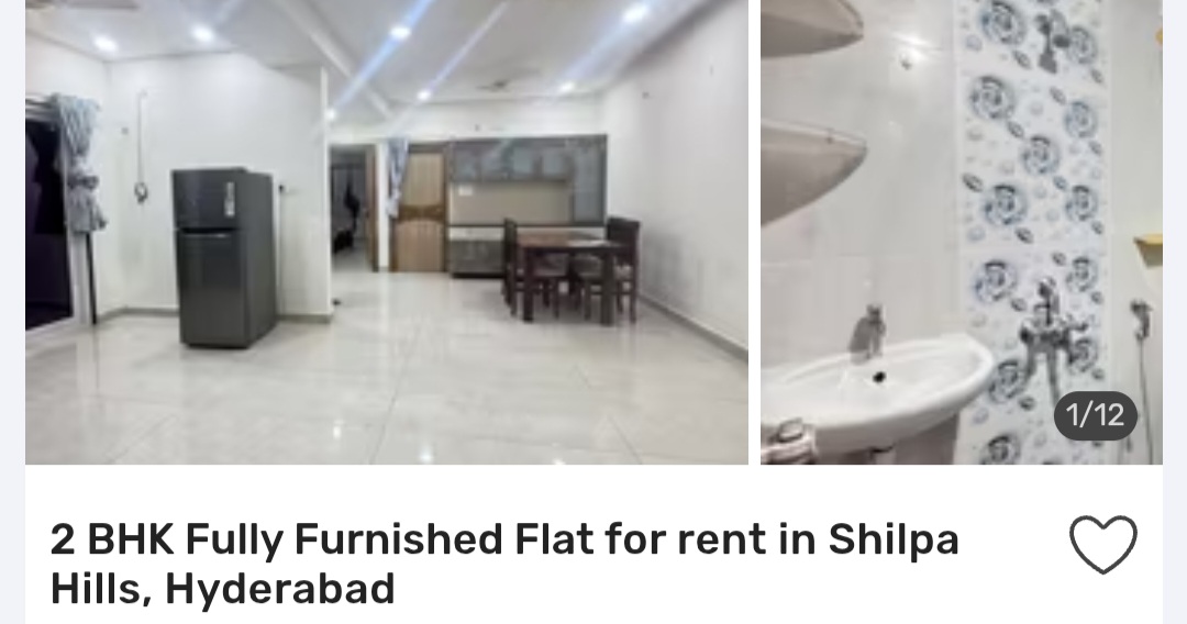 🏠 2 BHK in Shilpa Hills