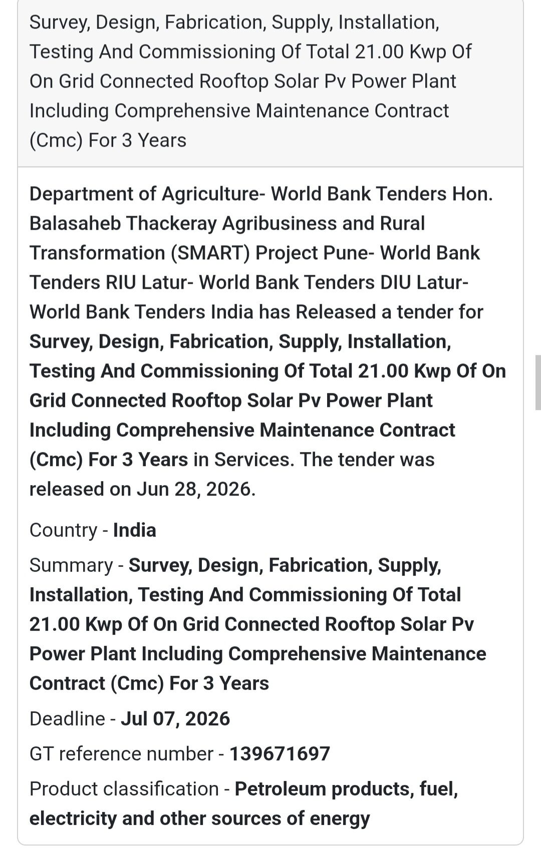 ☀️ 21.00 kWp On-Grid Rooftop Solar PV Power Plant | India 🇮🇳