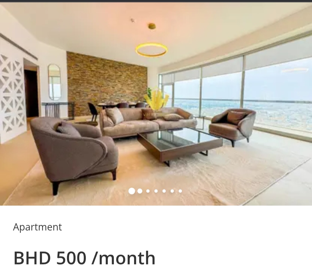 🌅 2BHK | Panoramic View | Seef District