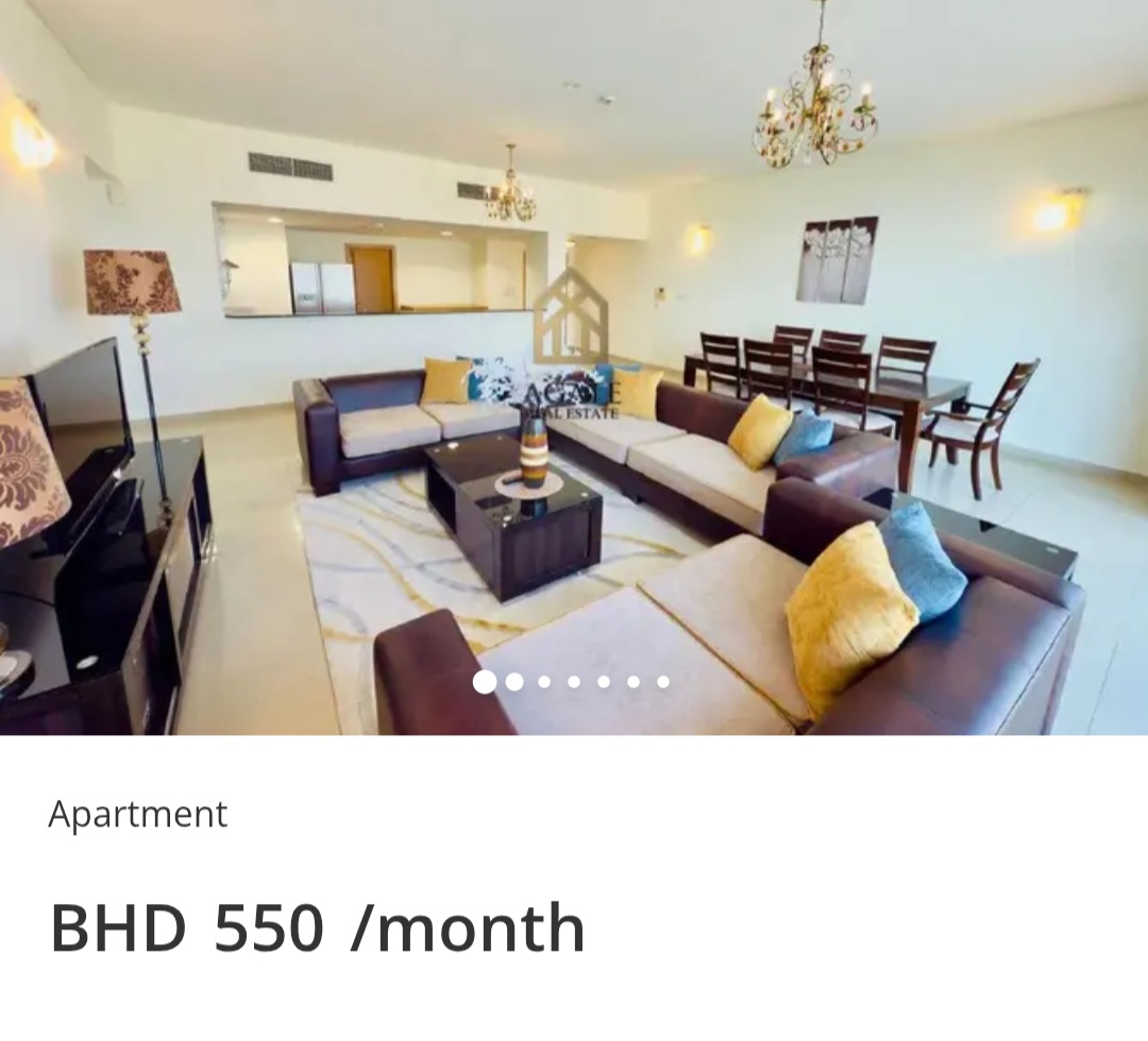 🌊 3 Bedroom High Floor – Amwaj Island
