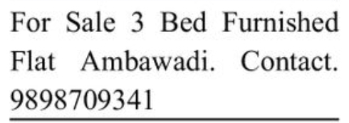 🏡 3 BHK Furnished Flat for Sale | Ambawadi