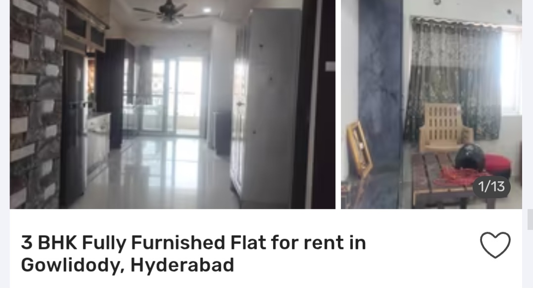 🏡 3 BHK in Gowlidody