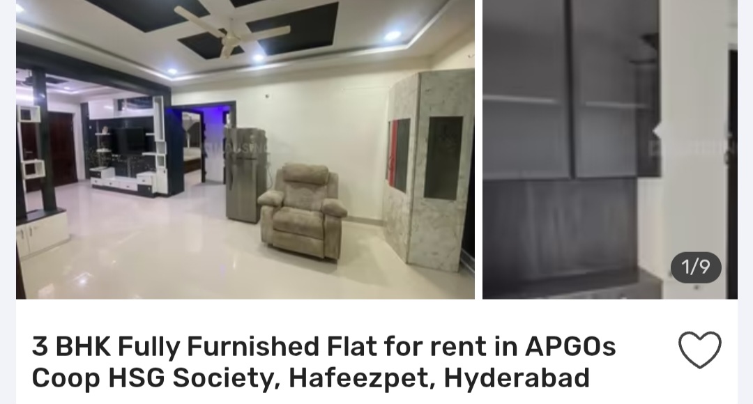 🏢 3 BHK in Hafeezpet – Aditya Imperial Heights