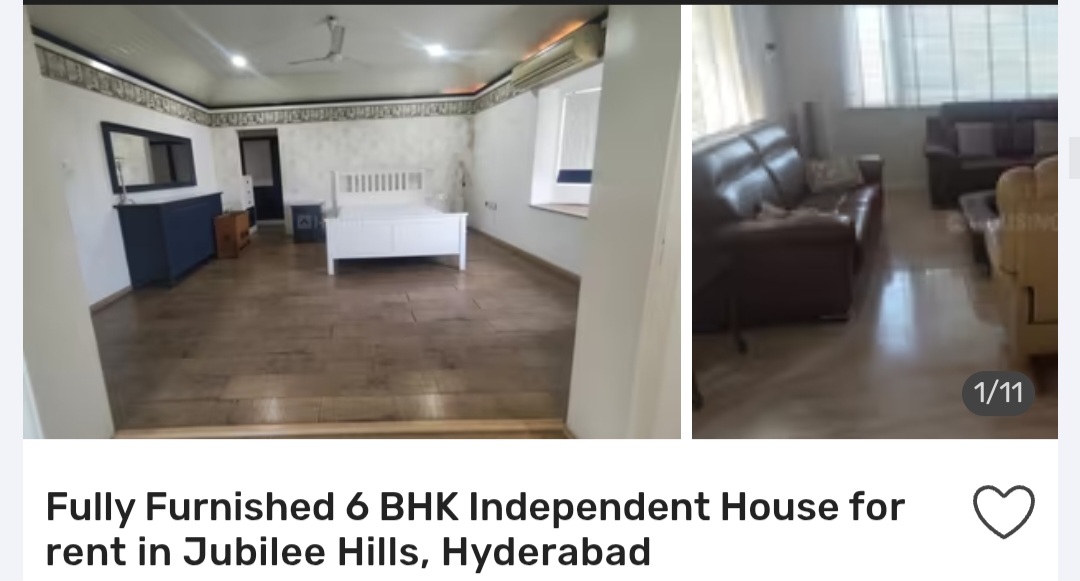 🏰 6 BHK Independent House – Jubilee Hills
