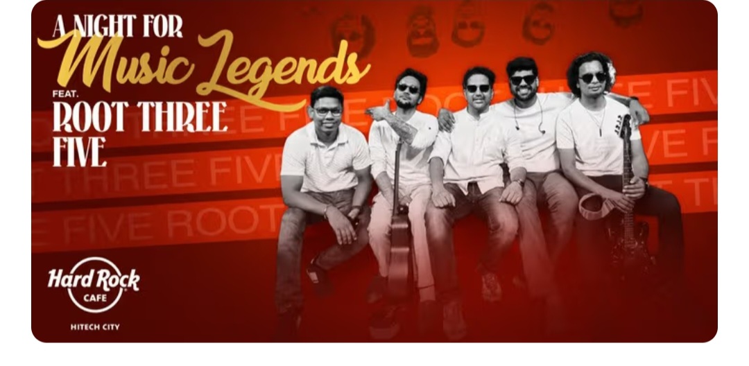 🎤 A Night for Music Legends Ft. Root Three Five