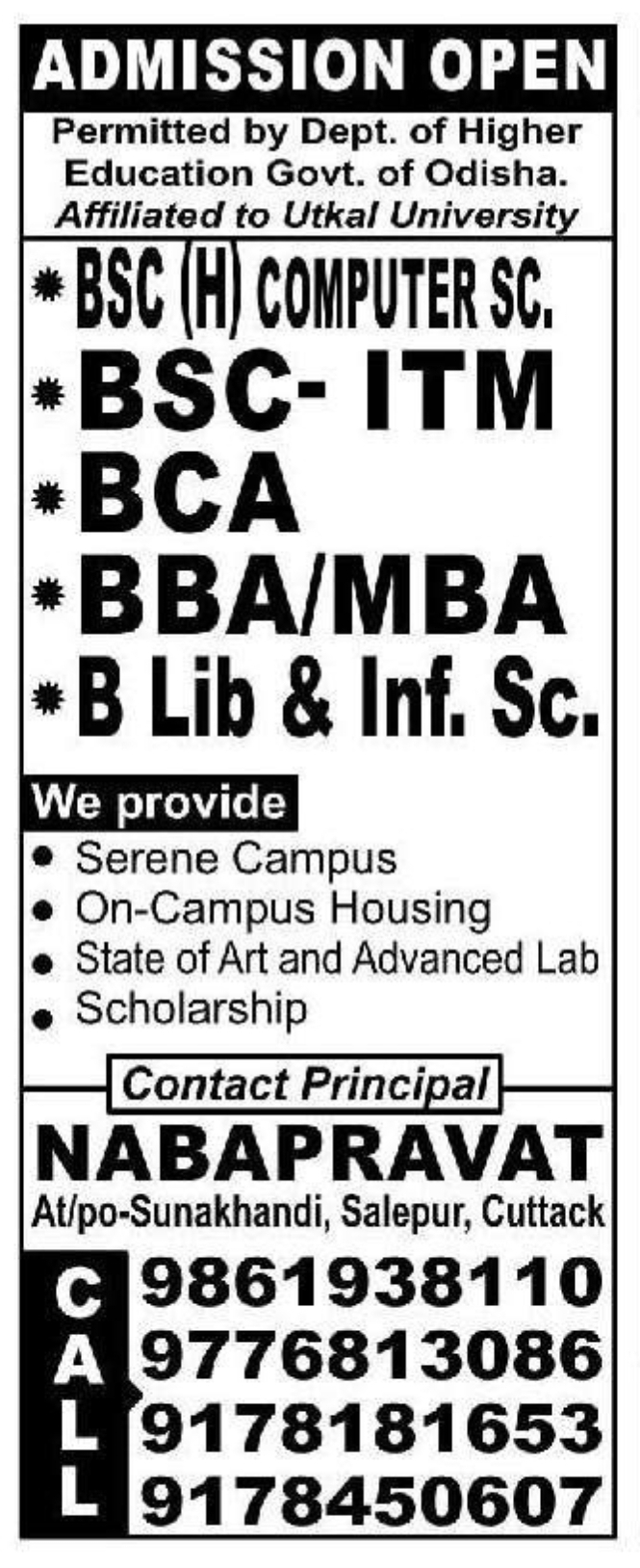 🎓 Admission Open – Nabapravat College