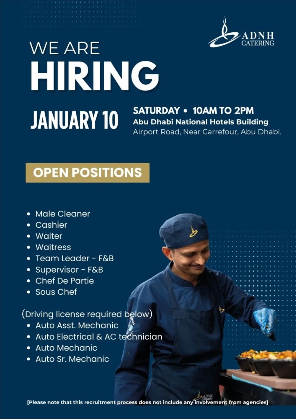 🟢 ADNH CATERING WALK-IN – ABU DHABI