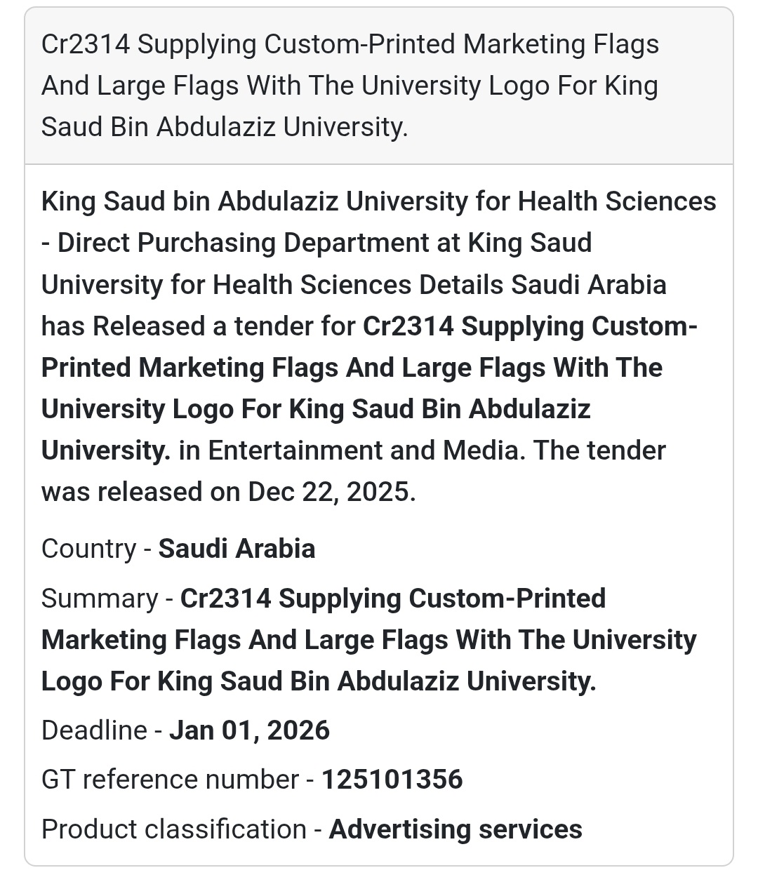🎌 Advertising & Branding – Saudi Arabia 🇸🇦
