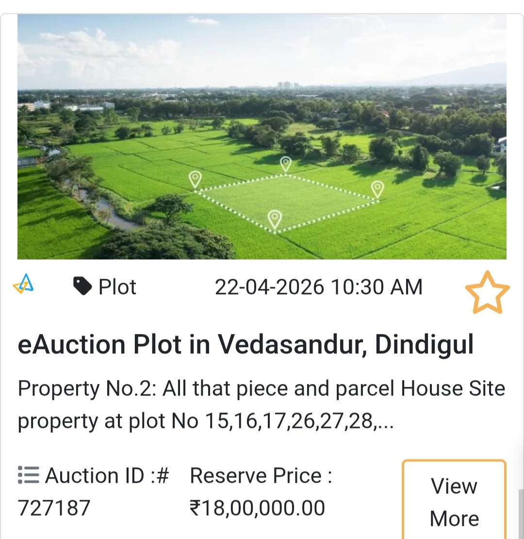 🌱 Affordable Plot Opportunity – Vedasandur, Dindigul