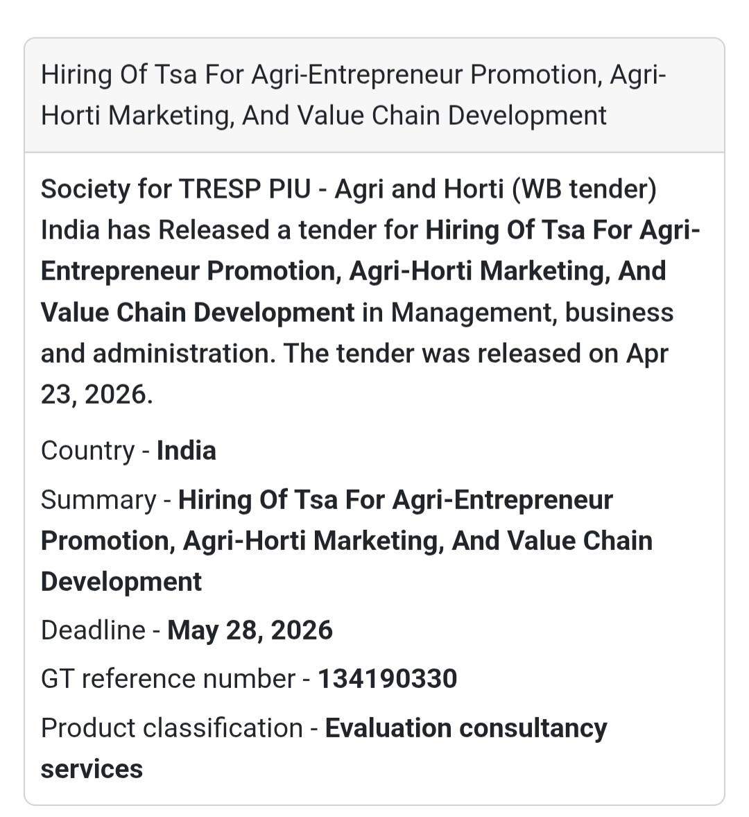 🌱 Agri-Entrepreneur Promotion Consultancy