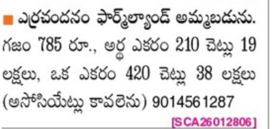 🌾 Agricultural Land for Sale