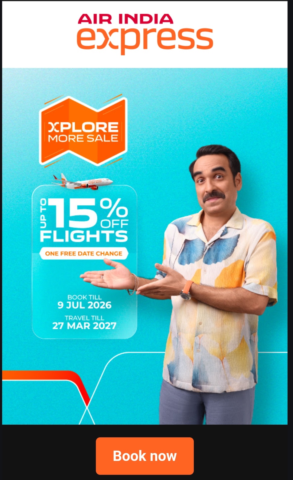 ✈️🔥 Air India Express – Xplore More Sale is Here! 🌍🎉