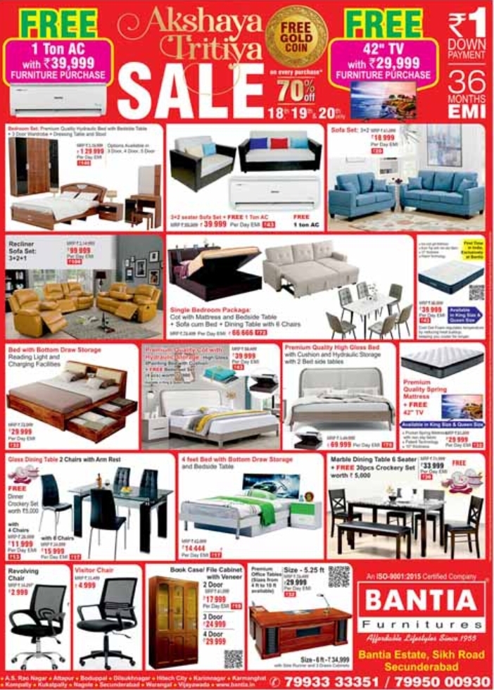 🛋️ Akshaya Tritiya Furniture Sale – BANTIA