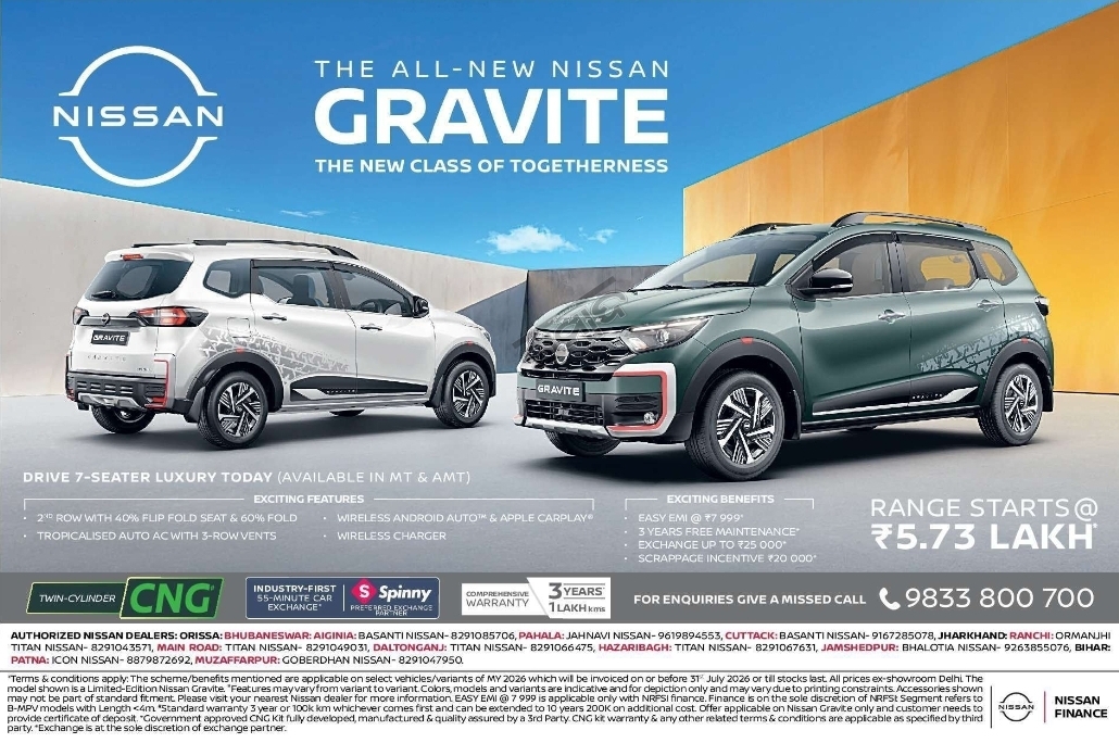 🚗 All-New Nissan Gravite – Drive in Style!