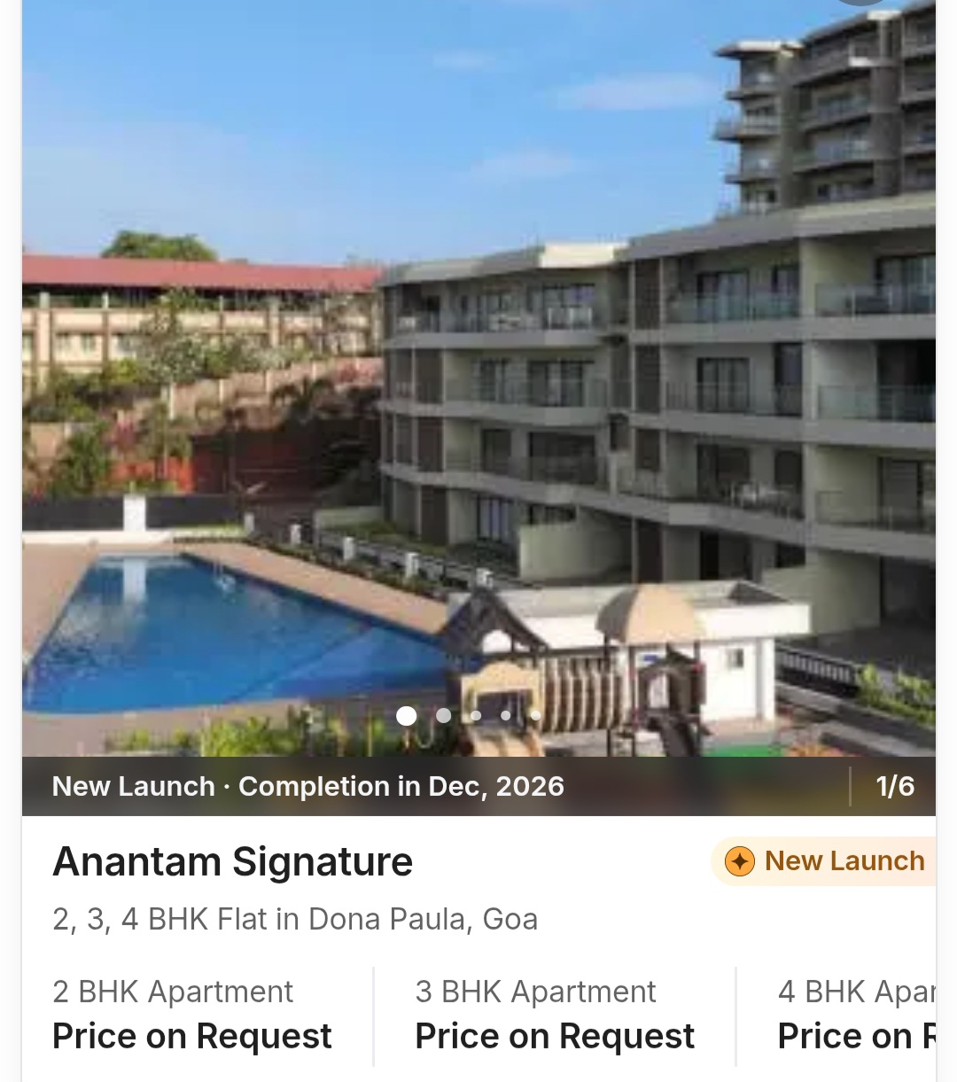 ✨ Anantam Signature – Dona Paula, Goa ✨