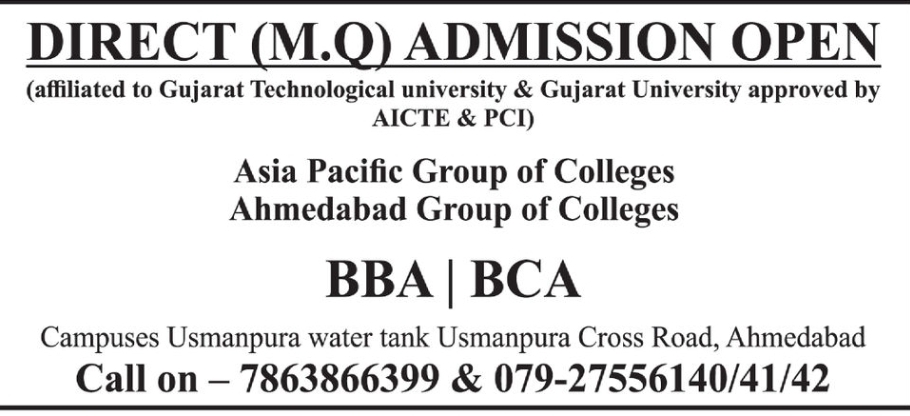 🎓 ASIA PACIFIC GROUP OF COLLEGES – DIRECT ADMISSIONS