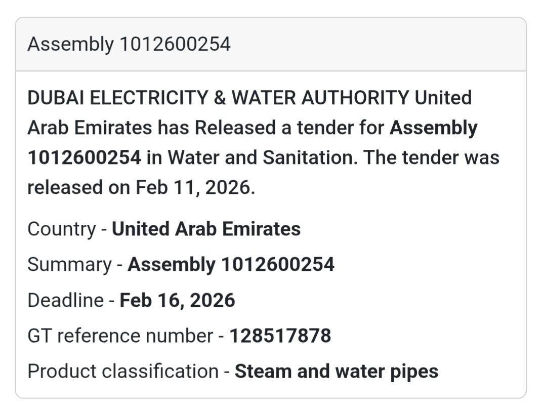 💧 Assembly 1012600254