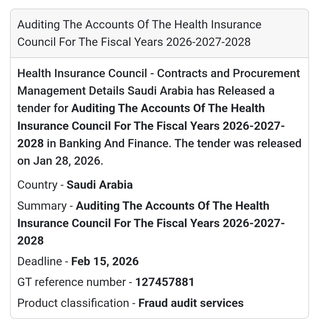 📊 Audit Services | Saudi Arabia