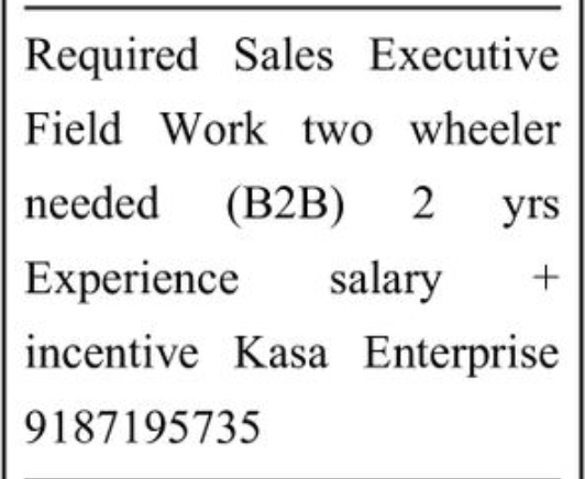 🚚 B2B Sales Executive Required