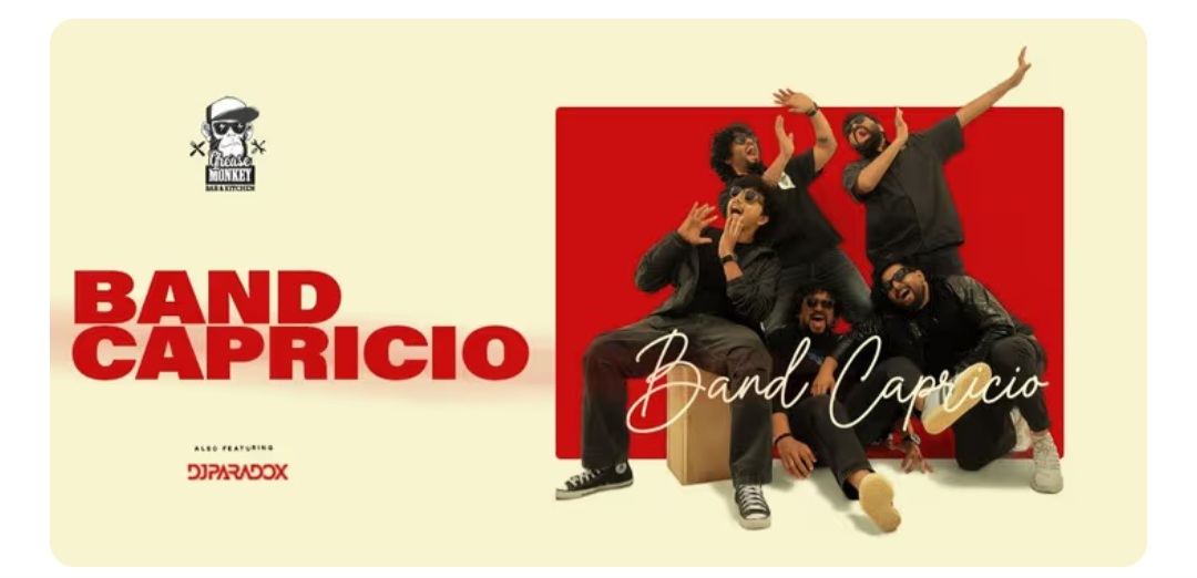 🎸 Band Capricio Live at Grease Monkey