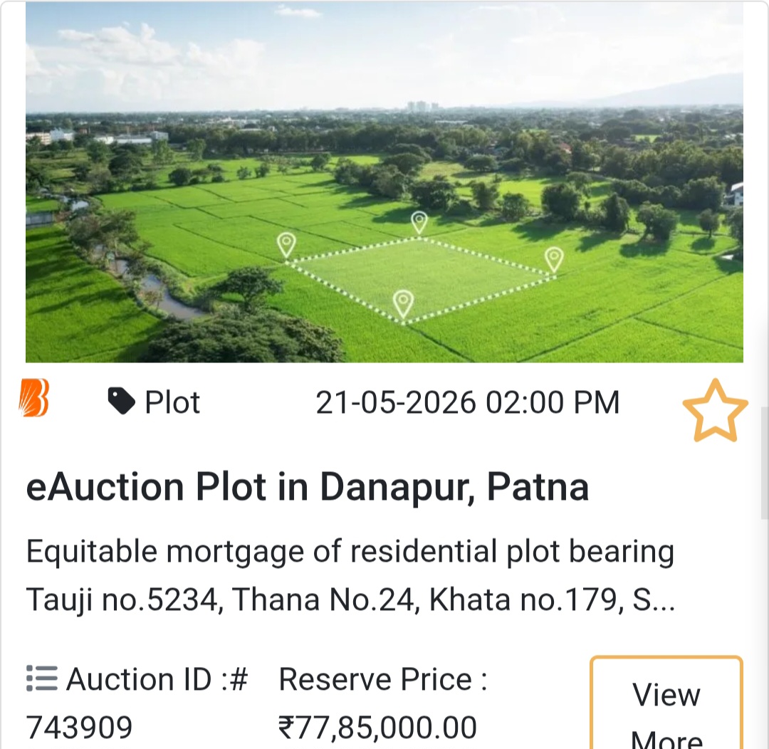 🏦 Bank Auction Property in Patna