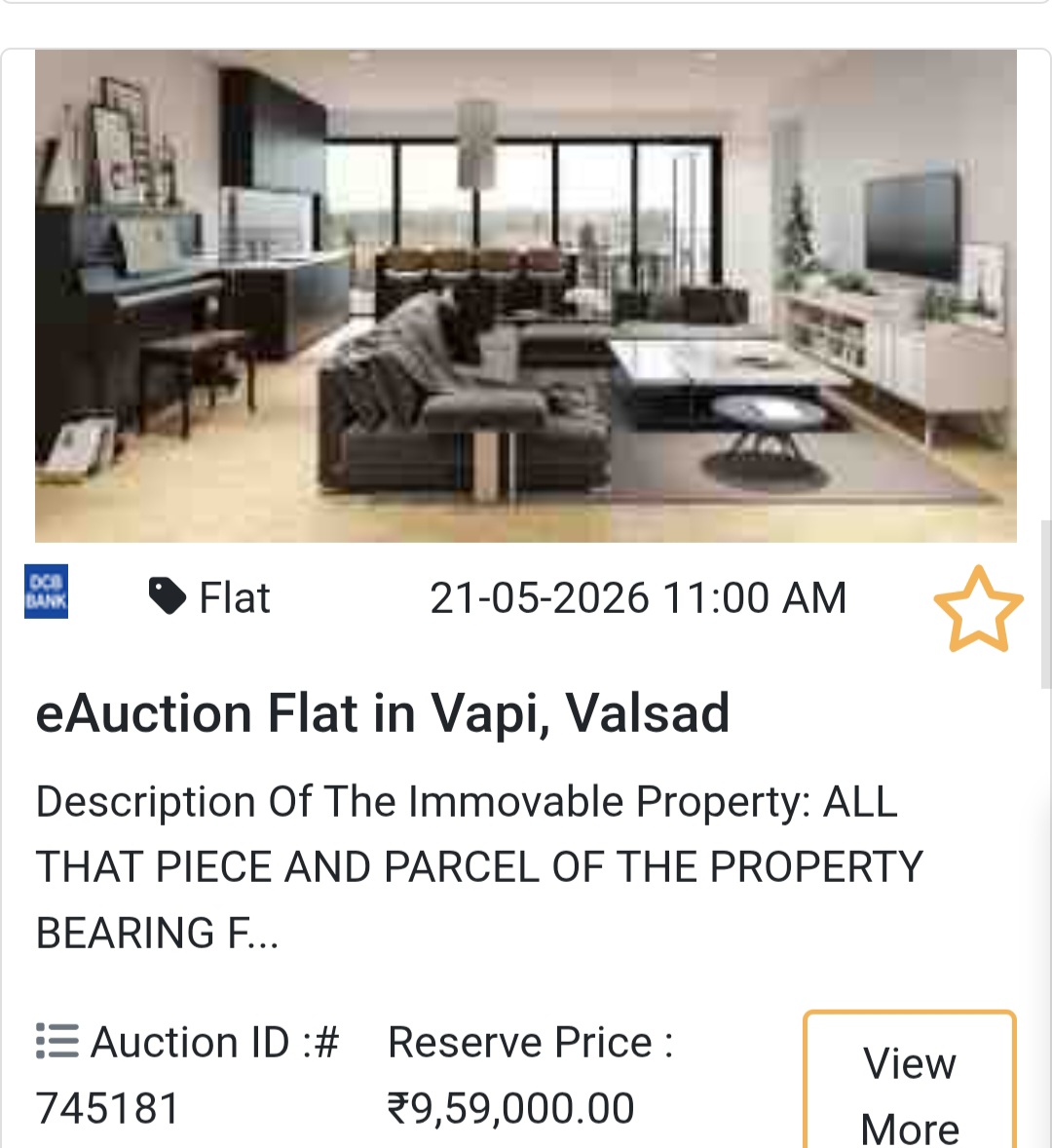 🏦 Bank Auction Property in ₹ 959000