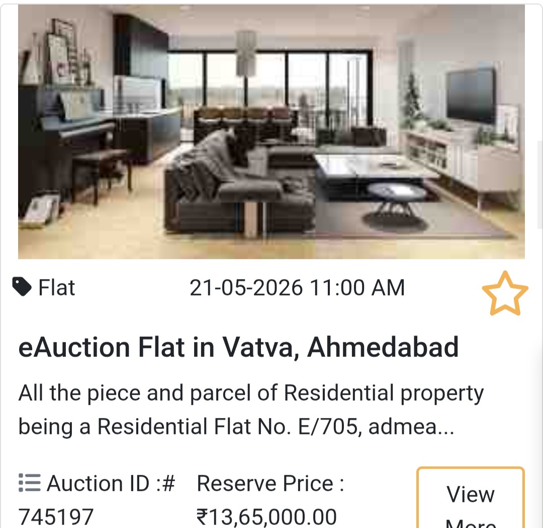 🏦 Bank Auction Property in vatava