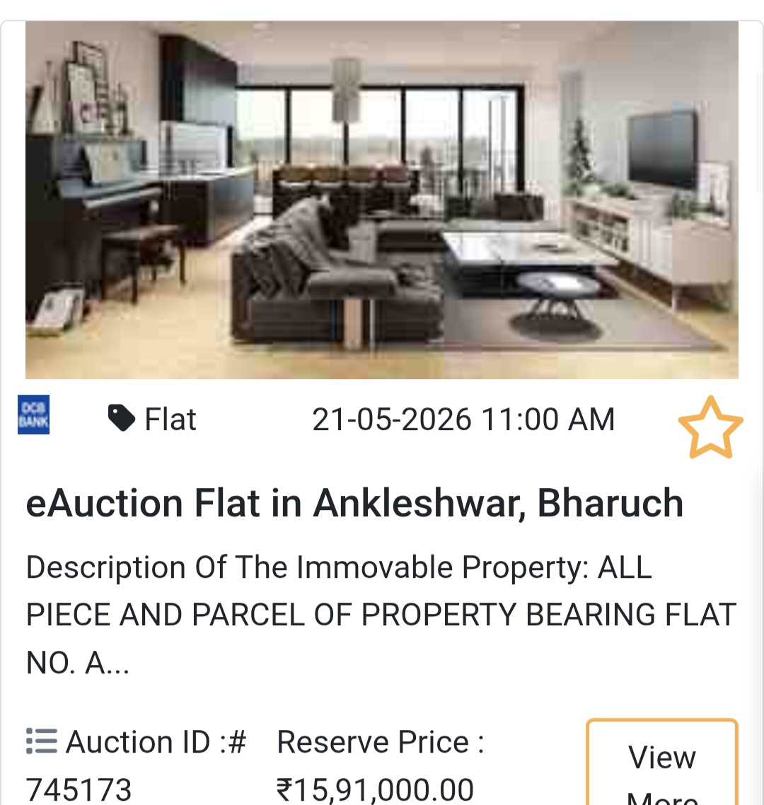 🏦 Bank Auction Property🏠 Property Type: Flat