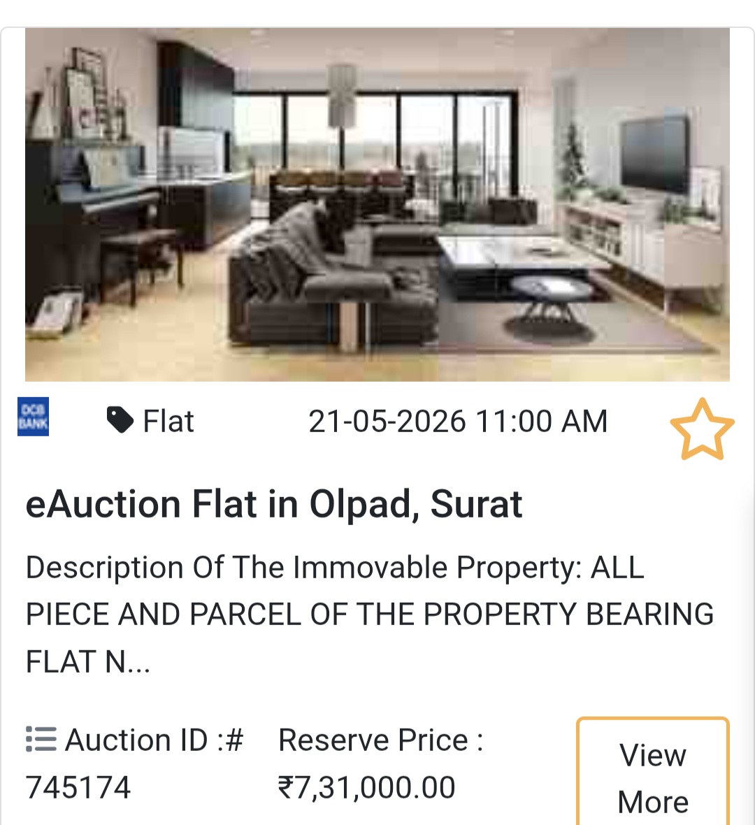 🏦 Bank Auction Property
