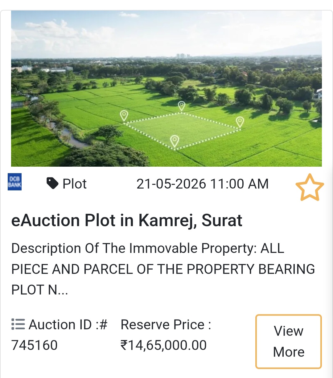 🏦 Bank e Auction Property