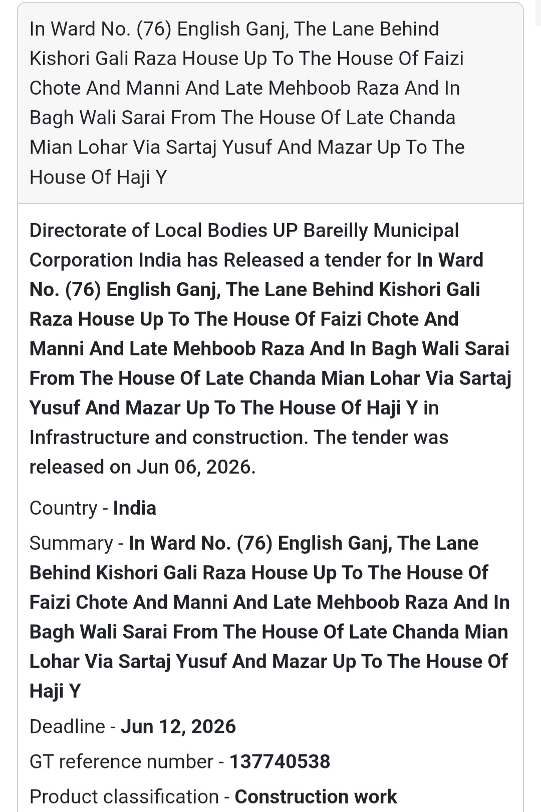 🏗️ Bareilly, Uttar Pradesh | Infrastructure Development in English Ganj