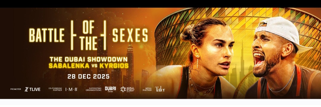 🎾🔥 Battle of the Sexes – The Dubai Showdown! 🔥🎾