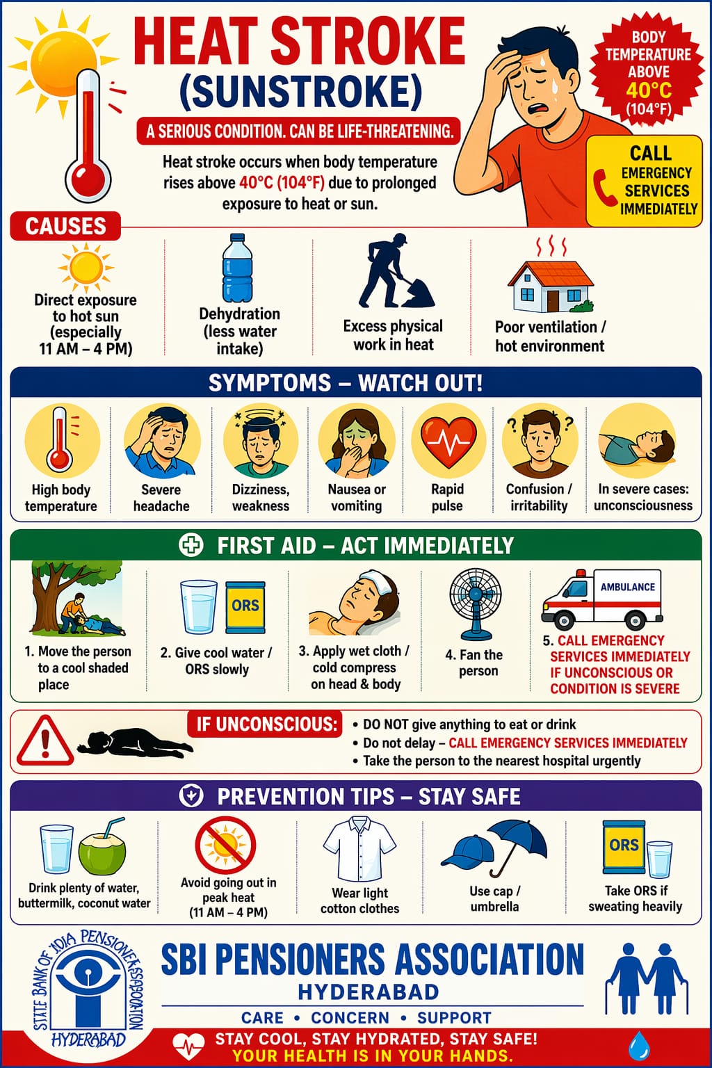 🌡️🔥 Beat the Heat: Stay Safe from Heat Stroke!