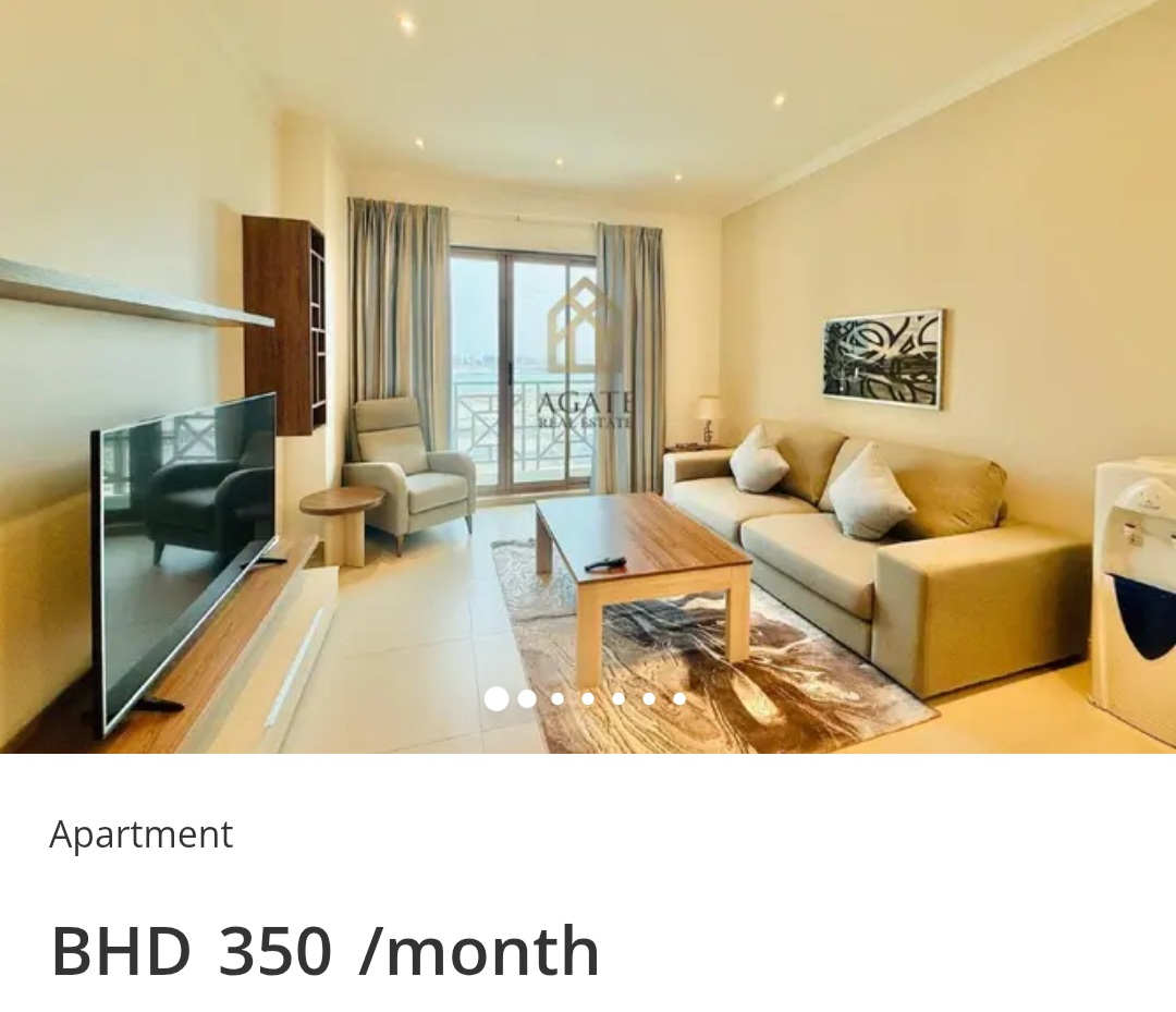 🏡 Beautifully Furnished 2 Bedroom – Amwaj Island
